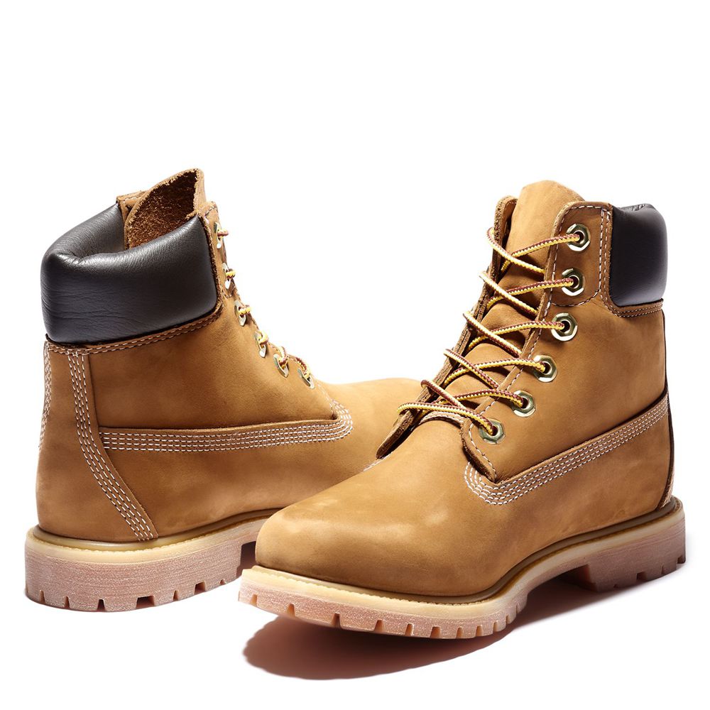 Bocanci 6-Inch Timberland Dama Maro - Premium Waterproof - Romania - GEAMCQ389